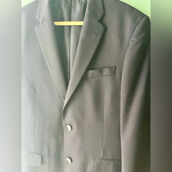 Tommy Hilfiger Men's Sport Coat Blazer Jacket 2 Buttons Navy - 40 R - Picture 3 of 14